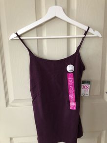 Women's Purple Tank Top with Adjustable Straps