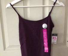 Women's Purple Tank Top with Adjustable Straps