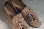 H&amp;M suede leather loafers