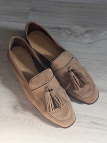 H&M suede leather loafers