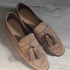 H&M suede leather loafers