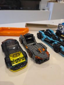 lego cars and boats