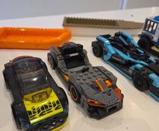 lego cars and boats