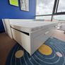 IKEA Brimnes single to double pull out bed with two mattresses Image 2