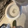 Brand new never used corner toilet Image 2