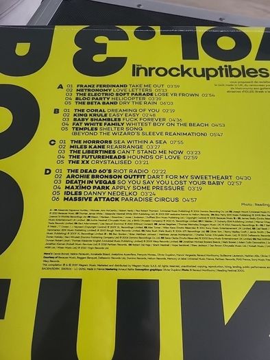 les inrockuptibles annees 2000 rock uk 2 vinyl compilation