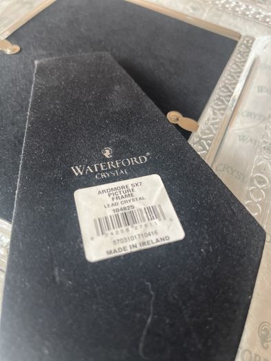 Waterford Crystal "Ardmore" Picture Frame 5" x 7" Made in Ireland