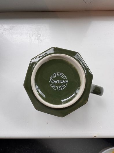 RAYWARE coffee breakfast set Green and Gold