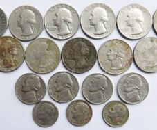 Vintage USA Coins Collection