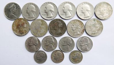 Vintage USA Coins Collection