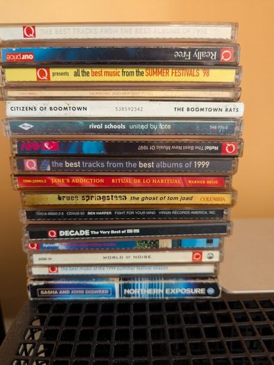 CD collection 200+ CDs pink floyd