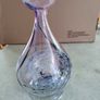 Striking, unusual and beautiful, small hand blown JER POINT vase Image 2