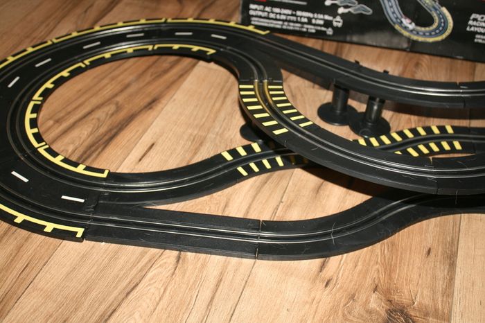 Furious Challenger Road Racing Slot Car Set Electric Powered Kids or Adults Toy (65" long)