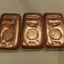 3 x 10oz copper bar Image 2