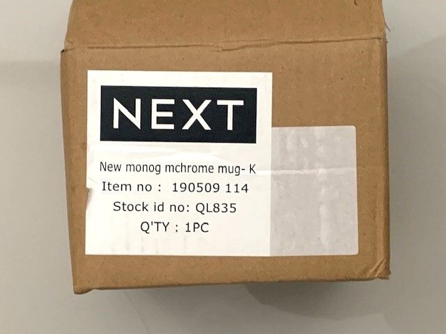 Next Mug Letter K