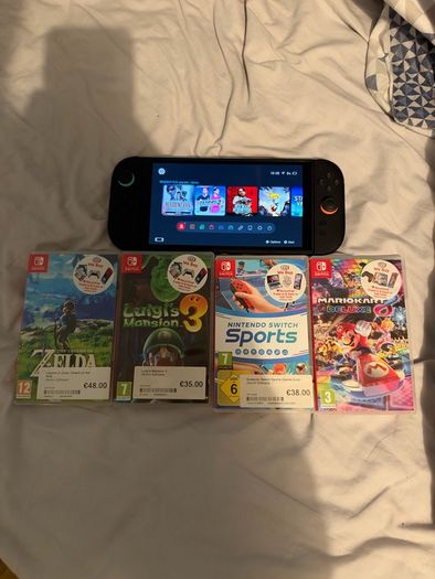 Switch 2 plus games spare controller