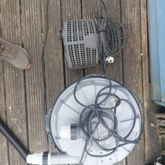 Hozelock  pond filter and Oase pump
