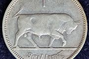 Ireland 1937 Silver 1s Shilling Scarce Key Date