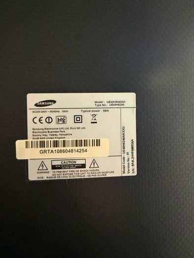 Samsung 48-inch TV (Model: UE48H4200AK)