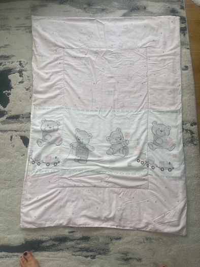 baby duvet and matching pillow