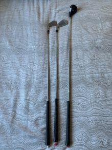 Golf clubs and driver