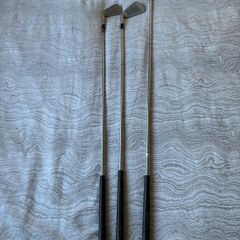Golf clubs and driver