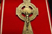 Vintage Celtic Cross Pendant