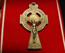 Vintage Celtic Cross Pendant