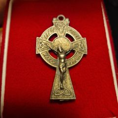 Vintage Celtic Cross Pendant