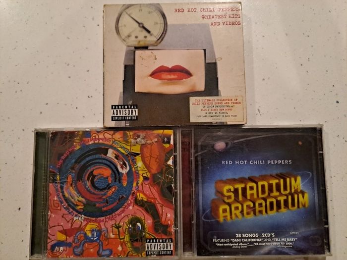 3 Red Hot Chili Peppers Albums on CD