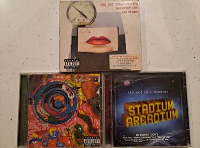 3 Red Hot Chili Peppers Albums on CD