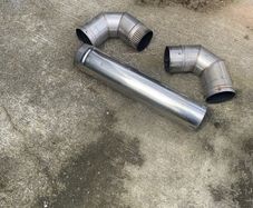 Stainless steel flue and bends