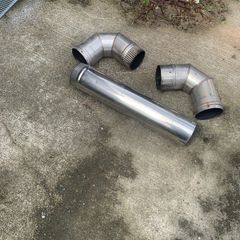 Stainless steel flue and bends