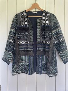 Beaded embroidered vintage Zara jacket