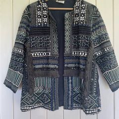 Beaded embroidered vintage Zara jacket