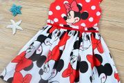 Mickey dress fits 4/5 years old