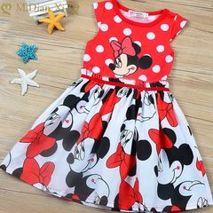 Mickey dress fits 4/5 years old