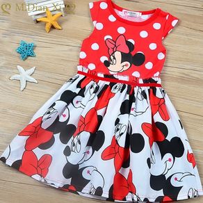 Mickey dress fits 4/5 years old