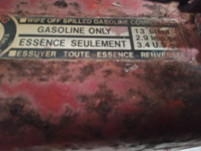 Honda Vintage 13 Ltr Boat Tank