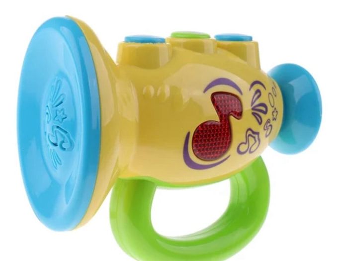 Happy Kid Toy Trumpet (Baby Musical Toy with Sounds and Light)