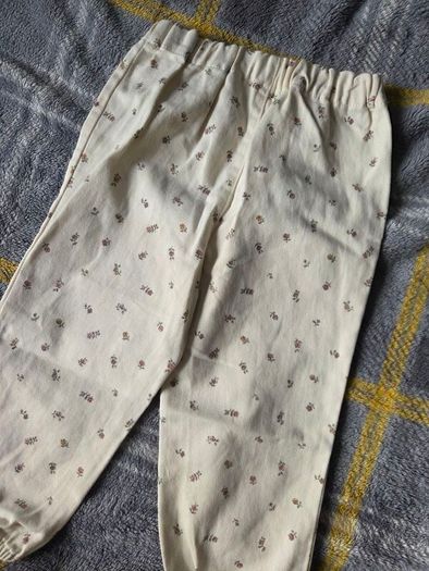 18-24m, With Tags H&M Soft Floral Jeans/ Bottoms with Elasticated Waistband
