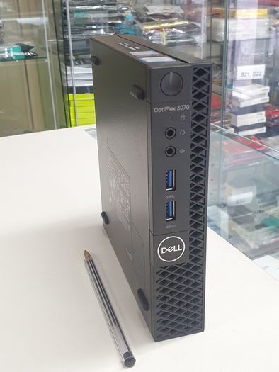 Dell OptiPlex 3070 Micro Form Factor PC i3-9100T (9th Gen) 3.1 GHz 8GB 500GB HDD + 128GB SSD Windows 11 Pro (Built in WiFi)