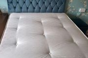 Brand New Stylist double and king size Beds. New Tufted Mattresses Instock. Optional Drawers Available