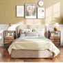 Set of 2 Side Table with Charging Station Image 2