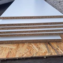 sheets white melamine 18mm x 450 wide x 2445 long