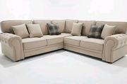 Verona Beige Scatter or Fullback Cushions Sofa