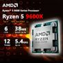 AMD Ryzen 5 9600X with Arctic Freezer 36 ARGB Image 2
