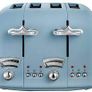 Blue Kettle and Toaster and Filter Coffee Machine Image 3