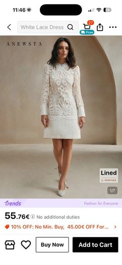 white dress