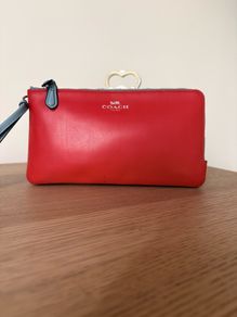 Coach large wallet/wristlet monogram